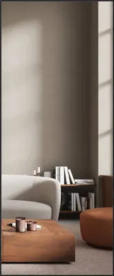 Produktbild von nielsen HOME Wandspiegel Alpha, Eloxal Schwarz matt, Aluminium, ca. 70x170 cm
