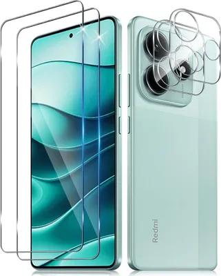 Produktbild von 2X Schutzglas für Xiaomi Redmi Note 14 5G Panzerfolie Display Kamera Full Screen