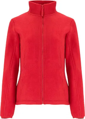 Produktbild von Roly CQ6413 | Damen Fleecejacket Artic elastische Ärmelbündchen - Farbe: Red 60 - Größe: XXL