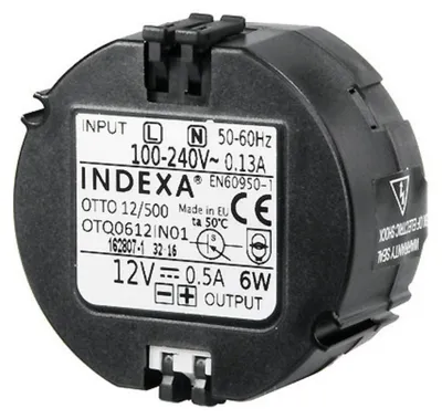 Produktbild von Indexa Unterputz-Netzgerät 12V DC, 1,5A