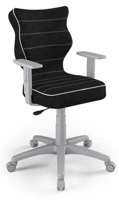 Obrázok produktu pre Ergonomická stolička Entelo pre tínedžerov Duo Gray Visto 01 Black
