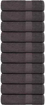 Obrázek produktu pro Ručníky FROGN 10 ks antracitové 50x100 cm 360 g/m²