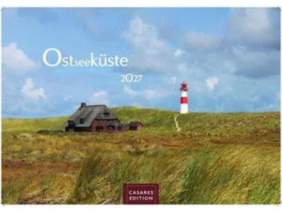 Image de Calendrier 2027 de la côte baltique - Calendrier mural | Calendrier photo Allemagne 24 x 35 cm | Moments évocateurs sur la côte baltique - 12 vues fascinantes sur la mer et la nature