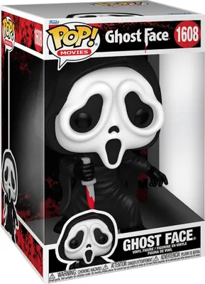 Produktbild von Funko POP! Super Sized Ghost Face Vinyl-Figur 25 cm – Horror Sammelfigur