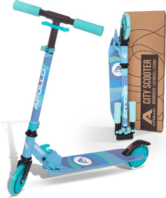 Produktbild von Apollo 125mm klappbarer City Scooter Moonracer - mint