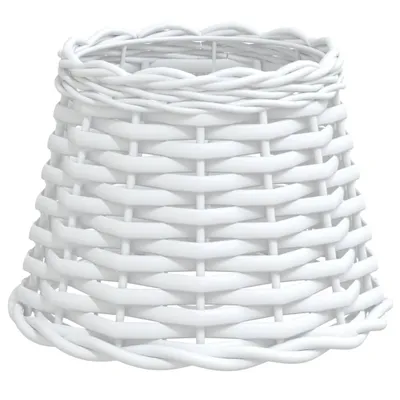 Obrázok produktu pre vidaXL tienidlo biele Ø20x15 cm Wicker