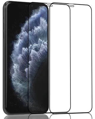 Zdjęcie produktu dla 2-pak iPhone 11 Pro Szkło ochronne na ekran - Szkło hartowane 9H - Super jakość 3D