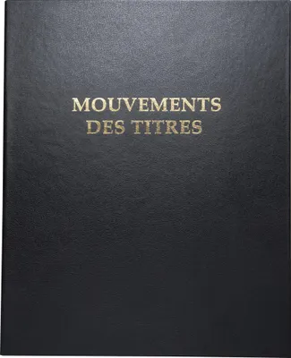 Image de Exacompta Reliure registre 32x26cm 4 anneaux 100 feuillets Noir 4603E