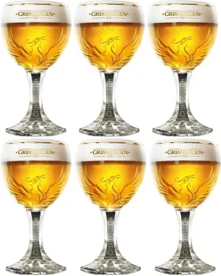 Produktbild von Grimbergen Biergläser mit Fuß 330 ml - 6 Stück