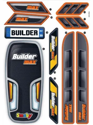 Immagine prodotto di Smoby Ersatzteil AAL4056 Sticker für Traktor Builder Max