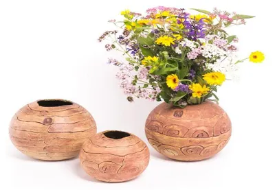 Produktbild von Vase "Blumenkugel" Schnecke (8,50 cm)