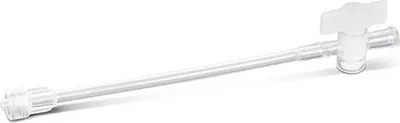Produktbild von milKit Ersatzschlauch mit Absperrhahn für Tubelessspritze - Transparent.