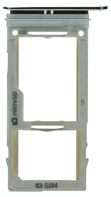 Produktbild von Samsung Galaxy S9 Plus (SM-G965F) Sim Karten Halter Tray Fach, Schwarz