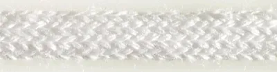 Zdjęcie produktu dla białe, płaskie sznurowadła, szerokość 8 mm, płaskie sznurowadła