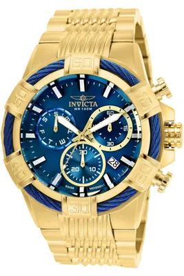 Immagine prodotto di Invicta Bolt 25866 Orologio da Uomo - Movimento al Quarzo - Acciaio Inossidabile con Quadrante Blu - 51 mm