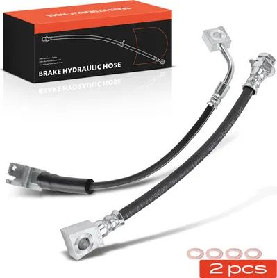 Produktbild von Frankberg 2x Bremsschlauch Bremsschläuche Hinten Links Rechts für Jeep Cherokee KJ 2.5L
