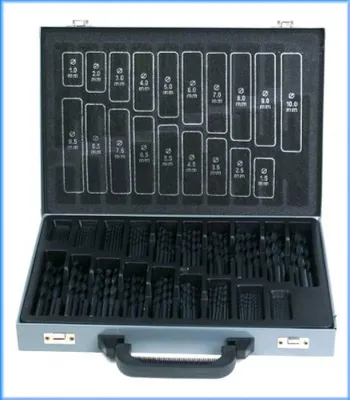 Obrázek produktu pro SADA „FRÉZOVANÝCH“ ŠROUBŮ DO ŽELEZNÉHO MATERIÁLU ECEF, 170 kusů – 1–10 mm x 0,50