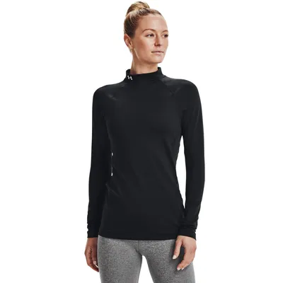 Obrázok produktu pre Under Armour ColdGear, Dospelý, Žena, Čierna, Povrch základnej vrstvy, Jednofarebné, Black / White
