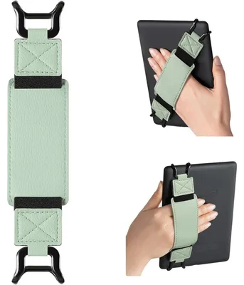 Immagine prodotto di Fascetta di sicurezza per e-reader e tablet da 6,8 a 9 pollici, color verde salvia