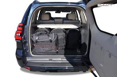 Produktbild von Toyota Land Cruiser 150 2017+ Kofferraumtaschen Set 5 Stk