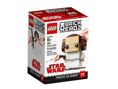 Zdjęcie produktu dla LEGO BrickHeadz Prinses Leia Organa - 41628, Zestaw do budowania, 10 lat(a), 124 szt.