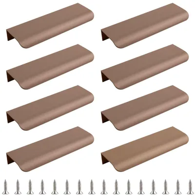 Produktbild von 8 Stück Moderne Finger Edge Zuggriffe für Möbel