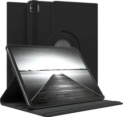 Produktbild von EAZY CASE - Tablet Hülle für Apple iPad Air 13 (2025) Schutzhülle, Tablet Case 360° drehbar in Schwarz