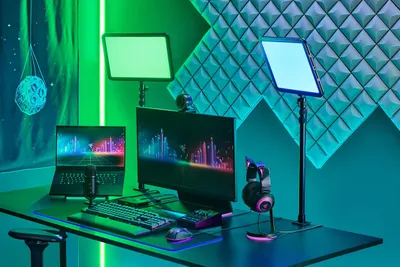 Image de RAZER Lampe de table Razer Key Light LED E Chrome