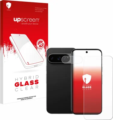 Produktbild von upscreen Schutzglas für Google Pixel 9 Pro XL (Display+Kamera) Schutzfolie Panzer Folie Glas Display Schutz klar