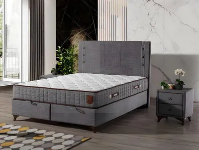 Obrázek produktu pro Luxuriöses Boxspringbett Elegantes Design für höchsten Komfort und Stil