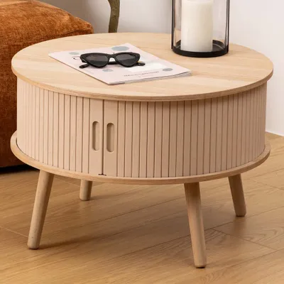 Produktbild von Eazy Living Couchtisch Ø 60 cm Agatha Holz