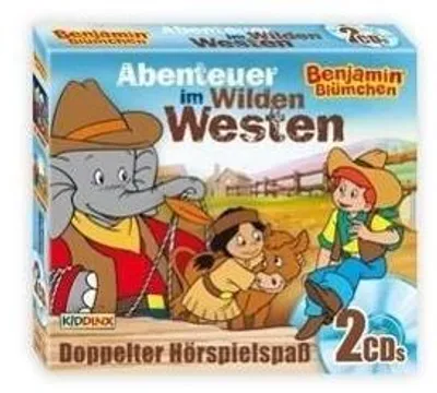 Produktbild von Benjamin Blümchen 2er CD Box Cowboy (88+50)