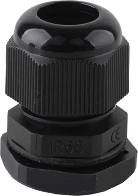 Produktbild von Kabelverschraubung PG-13 IP68 Schwarz