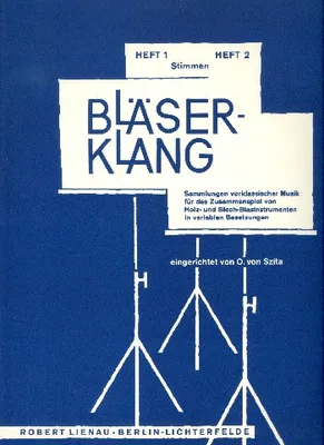 Produktbild von Bläserklang Band 2 für Blechbläser 4 Stimmen