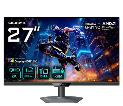 Produktbild von Gigabyte M27q2 Ek 27´´ Qhd Ips Led 165hz Gaming-monitor Durchsichtig One Size / EU Plug 220V Durchsichtig One Size