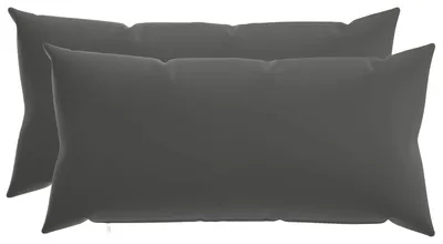 Immagine prodotto di vidaXL, 2 federe per cuscini, HEERLEN, antracite, 40 x 80 cm, poliestere