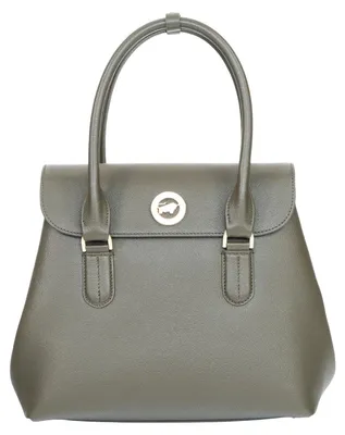 Obrázek produktu pro Dámská kabelka KAROLINE ICONIC Tote Small, zelená, z kůže – vyrobeno v Německu