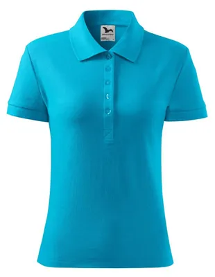 Produktbild von Malfini - Poloshirt für Damen, Piqué PP10345 (XXL) (Türkis)