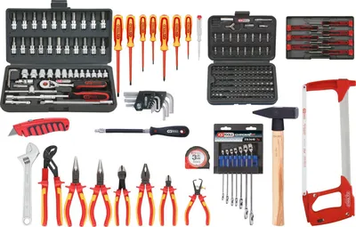Produktbild von Premium Max Elektriker-Werkzeugkoffer. 195-tlg. 11