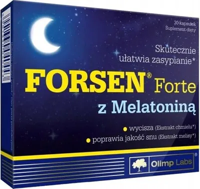 Image de Olimp, Forsen Forte avec mélatonine, 30 gélules