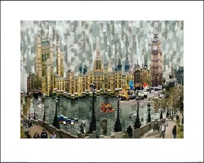 Obrázok produktu pre Serge MENDJISKY – Londýn – UMELECKÁ TLAČ – 40 x 50 cm – Plagát