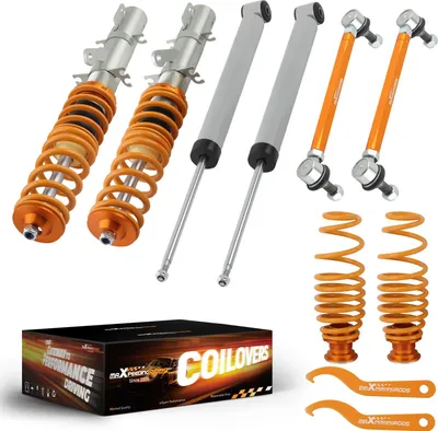 Zdjęcie produktu dla Coilovers dla VW Golf Mk4 IV 1J1 FWD 1998-2007 Audi TT 8N3 FWD 1998-2006