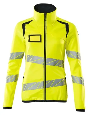 Produktbild von Mascot ACCELERATE SAFE Fleecepullover mit Reißverschluss 19153-315 Gelb/Schwarzblau 2XL 260 g/m²