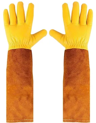 Obrázek produktu pro Odolné zahradní rukavice s dlouhými rukávy pro ochranu
