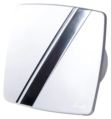 Obrázok produktu pre Osový ventilátor do malých priestorov, séria Silent Linea, strieborná farba, model 100