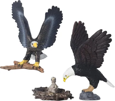 Produktbild von Simulierte Adlerfigur, niedliche lebensechte realistische Vogelfiguren, Vögel, Tierfiguren, Spielzeug für Kinder, Lernspielzeug