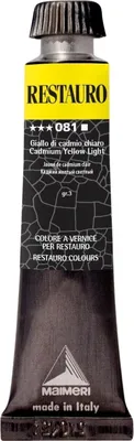 Produktbild von Maimeri Varnish Restauro Restaurierfarbe Cadmium Yellow Light 081 20 ml 1 stk