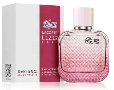 Immagine prodotto di Lacoste L.12.12 Rose Intensive Eau de Toilette, 50 ml