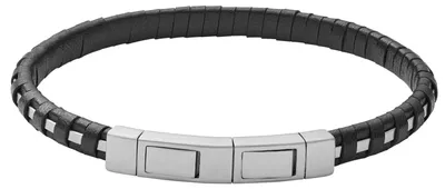 Produktbild von Skagen SKJM0153040 Herren Armband Edelstahl Silber schwarz 20 cm