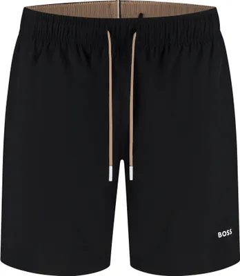 Produktbild von Boss Herren Badehose Schwarz Sommer  : Größe - S Größe: S